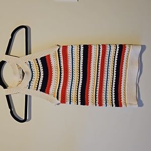 Striped knit tank